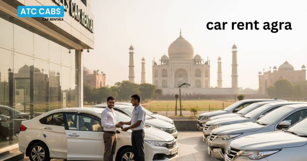 car rent agra