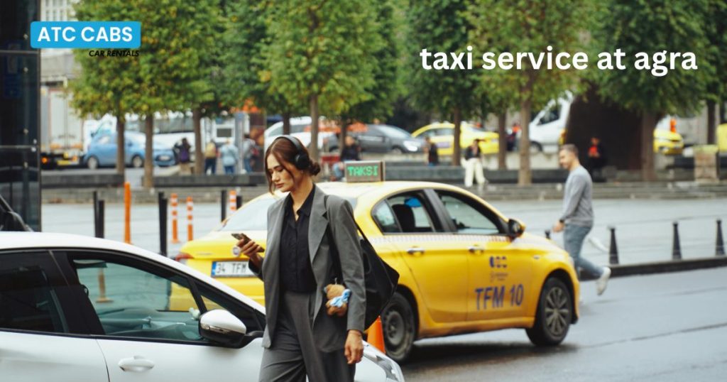 taxi service at agra