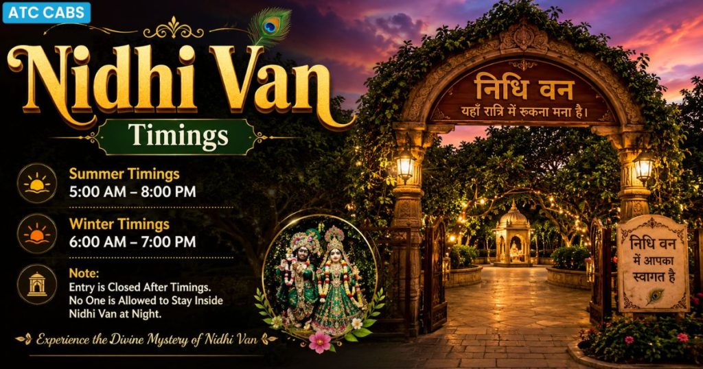 Nidhi Van Timings