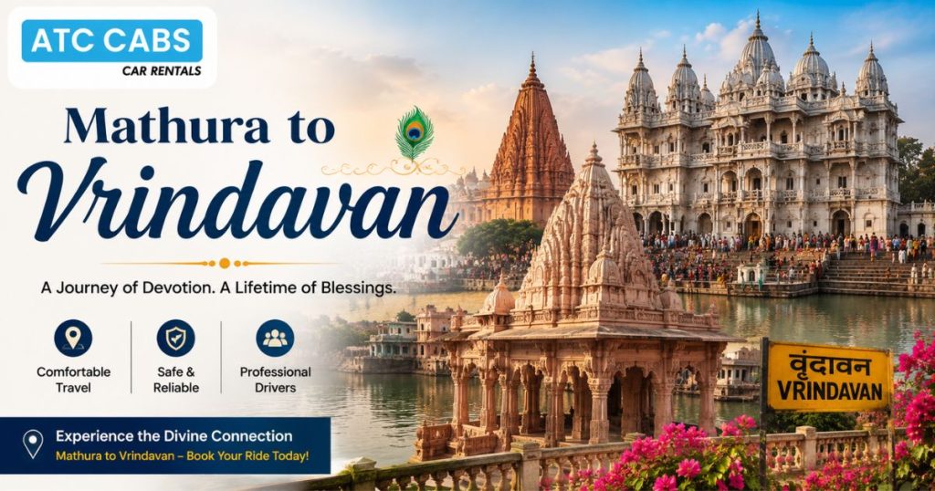 Mathura to Vrindavan